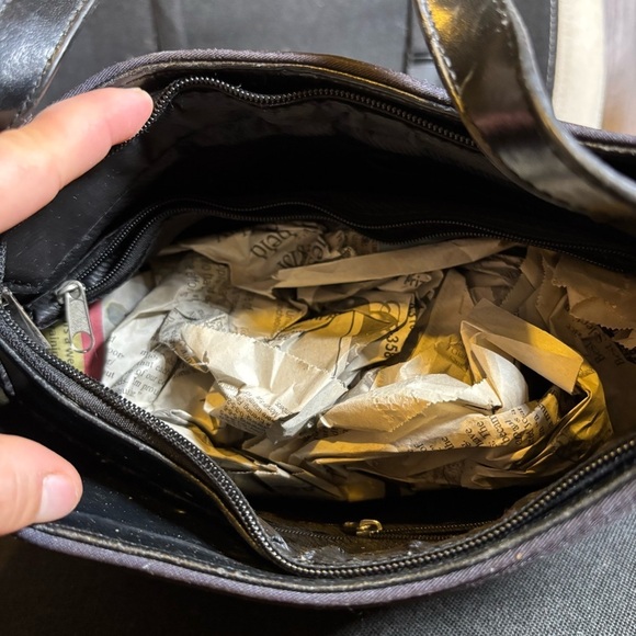 Vintage Betty boop rhinestone biker shoulder bag purse - Picture 3 of 6